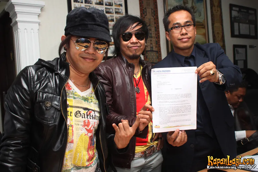 Ian Kasela dan Moldy Radja/@Foto: KapanLagi.com®/Busan