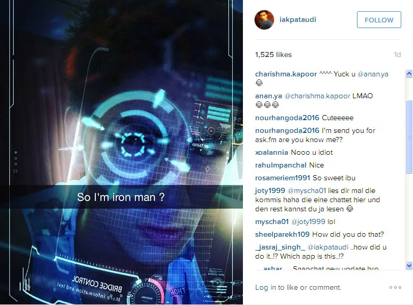 Ini dia transformasi Ibrahim saat jadi 'Iron Man' © Instagram.com/iakpataudi