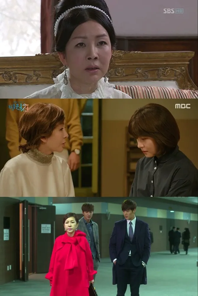 Park Joon Geum di Secret Garden (atas), di Hospital Ship (tengah) dan The Heirs © Istimewa