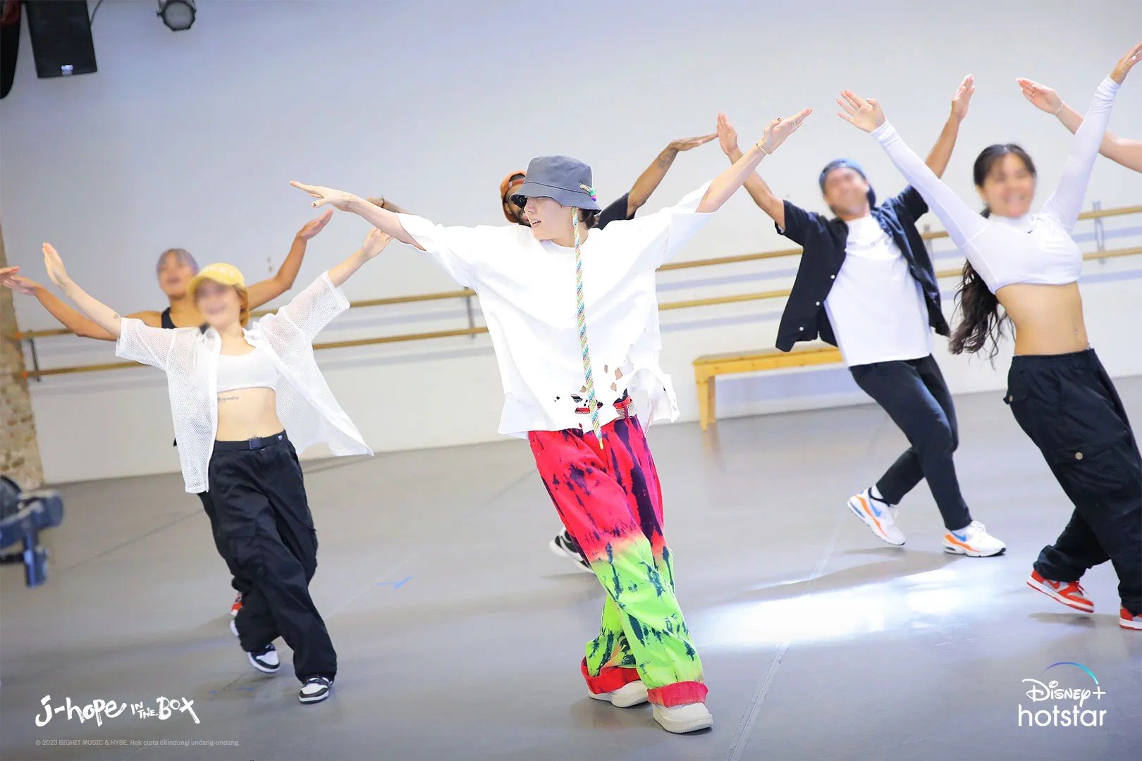 J-Hope In The Box. Credit: Disney+ Hotstar