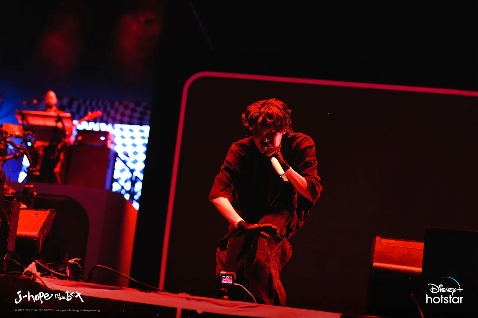 J-Hope In The Box. Credit: Disney+ Hotstar