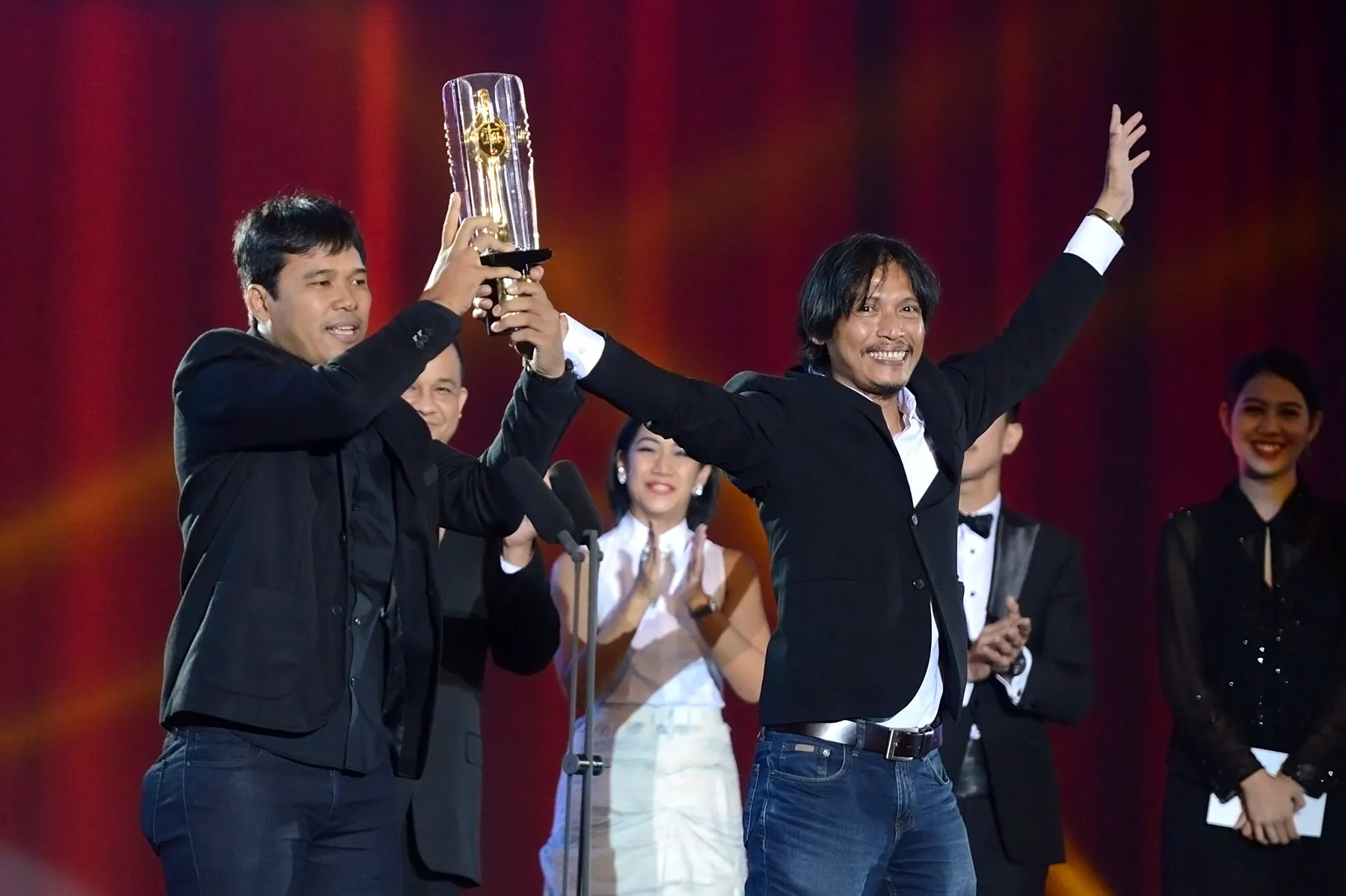 Sebagai executive director JAFF, Ifa Isfansyah antusias berbagi pengalaman © Bambang E Ros