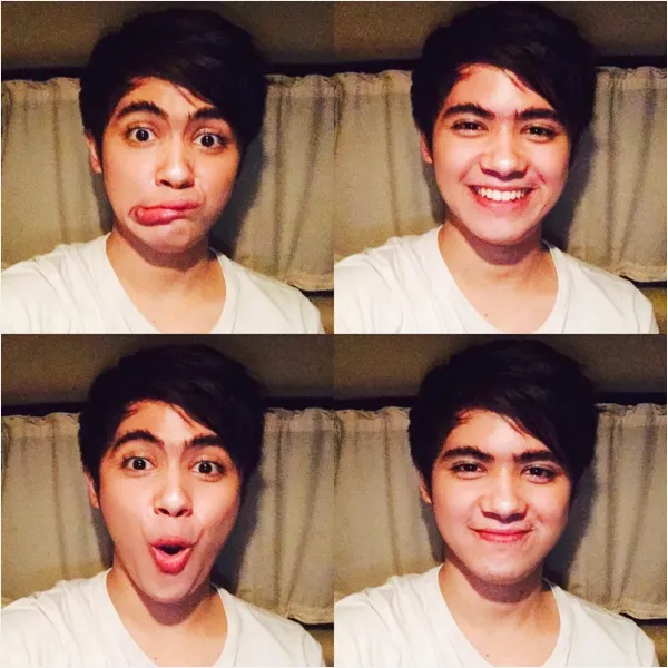 Selfie Ganteng Ali setelah selesai Ujian Nasional/©instagram.com/aliandooo