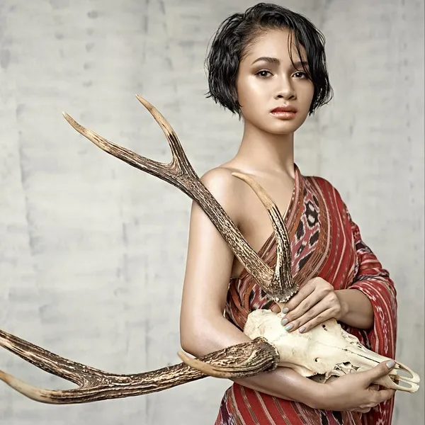Andien nampak sangat glowing di foto ini/©instagram.com/andienaisyah
