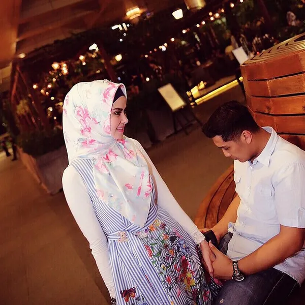 Angel Lelga tak lagi malu tunjukkan muka sang pacar/©instagram.com/angellelga