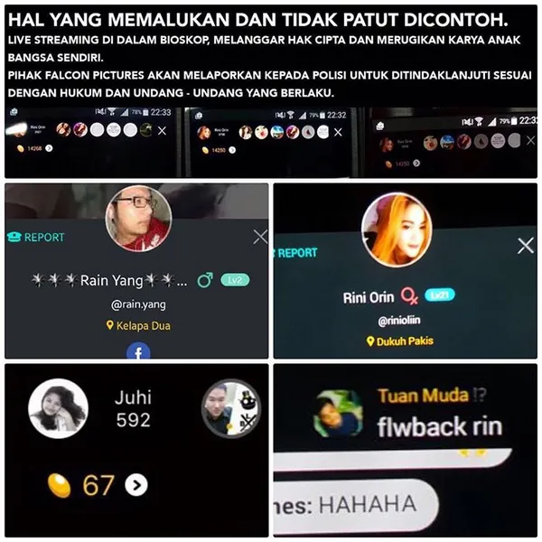 Anggy Umbara geram dengan pembajakan WARKOP DKI REBORN via Bigo/©instagram.com/anggy_umbara