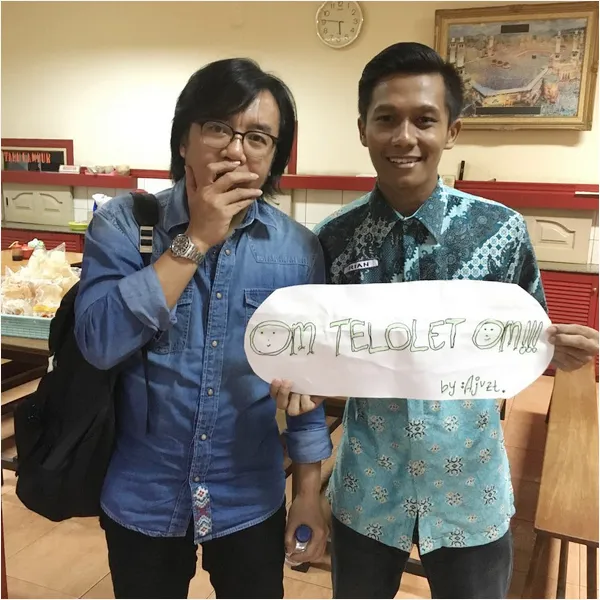 Habis makan, Ari Lasso ditodong beginian/©instagram.com/ari_lasso