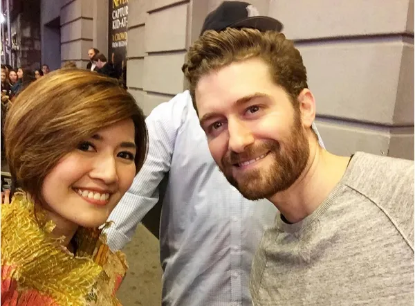 Asty Ananta ketemu Matthew Morrison/©instagram.com/astyananta