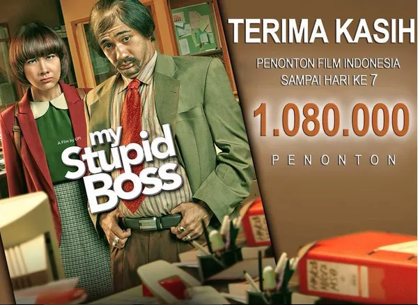 MY STUPID BOSS ditonton lebih dari 1 juta penonton/©instagram.com/bclsinclair