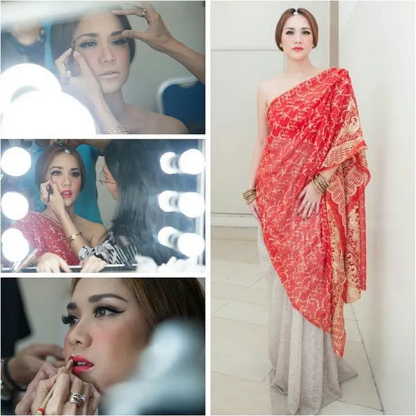 Bunga Citra Lestari bergaya ala perempuan India/©instagram.com/bclsinlair