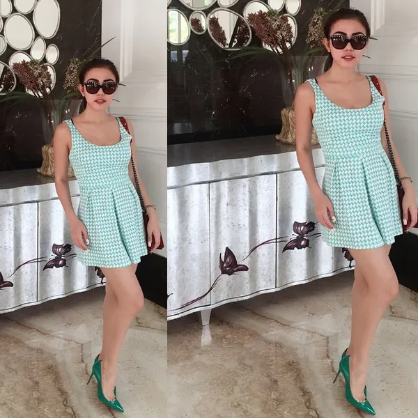 Casual look Bella yang bernilai hampir 1 M/©instagram.com/barbie_bellashofie