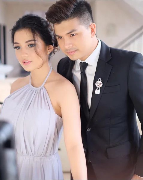 Chelsea dan Glenn jadi tamu undangan Sandra/instagram.com/explore/tags/harveysandrawedding/