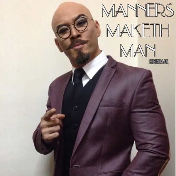 Deddy Corbuzier bergaya ala para pemain KINGSMAN: THE SECRET SERVICE/©instagram.com/corbuzier