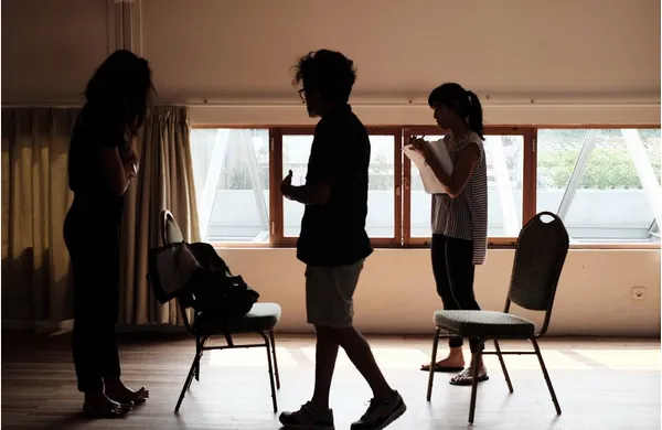 Dian Sastrowardoyo latihan sebelum syuting AADC 2/©instagram.com.therealdisastr