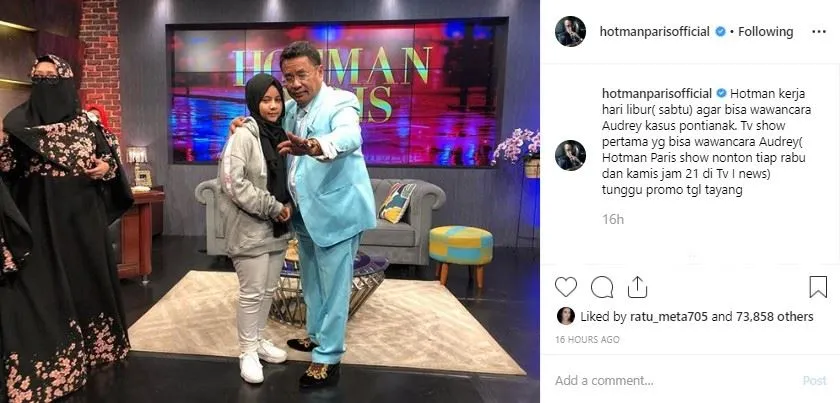 Wawancara Audrey