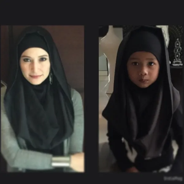 Inneke dan putri kecilnya, Alya/©instagram.com/inekekoes