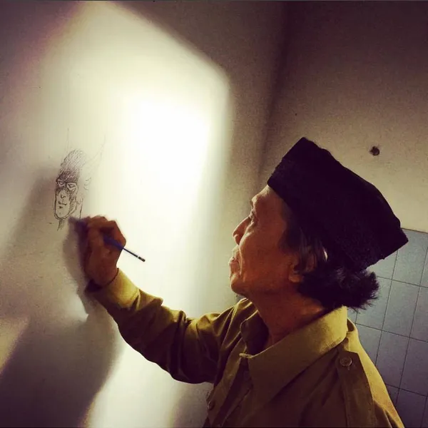 Pak Hasmi kala bermain dalam TALAK 3/©instagram.com/ismailbasbeth