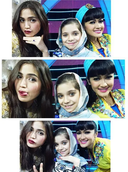 Jedar, Isabel, dan Jupe. Siapa pemenang adu cantik kali ini?/©Official Instagram Jessica Iskandar