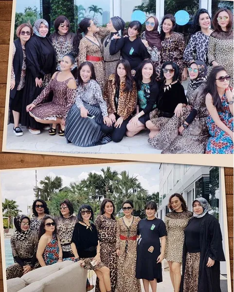 Kompak banget ya Arisan Kepompong ini/©instagram.com/elvacapungm