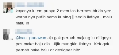 Komentar netizen terhadap gaun yang dikenakan Bella/©instagram.com/barbie_bellashofie