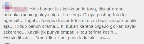 Salah satu follower yang membully Ayu/©Instagram.com/ayutingting92