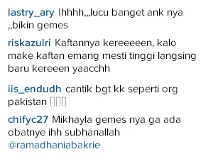 Pujian mengalir di Instagram Nia/©Official Nia Ramadhani