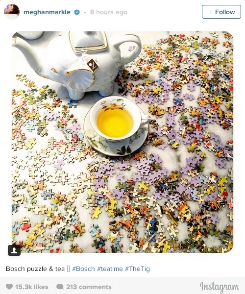 Meghan unggah Tea Time, mengisyaratkan kedekatannya dengan kerajaan/©instagram.com/meghanmarkle