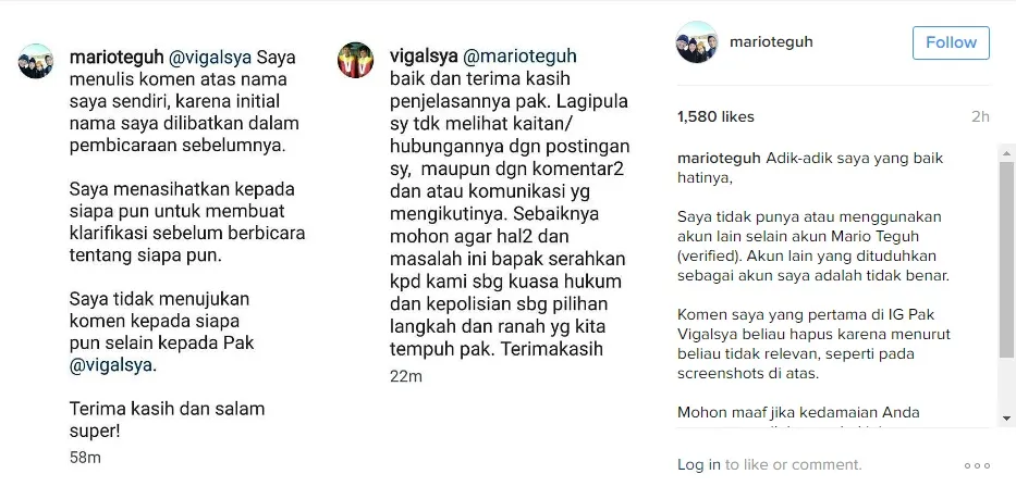 Credit Instagram @marioteguh