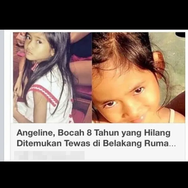 Hati Nafa hancur melihat pemberitaan kasus pembunuhan Angeline/©instagram.com/nafaurbach