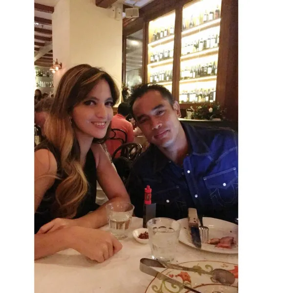 Nia dan Ardie Bakrie dinner romantis bareng/©instagram.com/ramadhaniabakrie