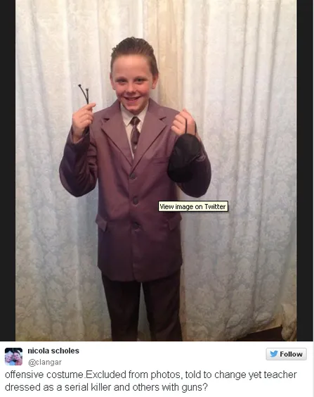 Liam, si Christian Grey cilik/©twitter.com/nicolascholes