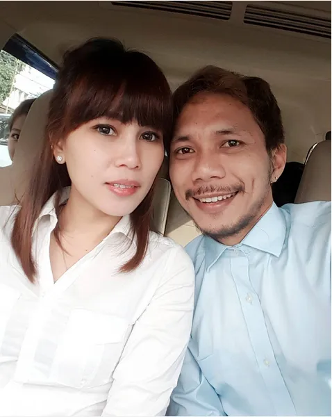 Kekompakan Norman dan istri pasca saling tuduh selingkuh dan KDRT/©instagram.com/camaru_noorman