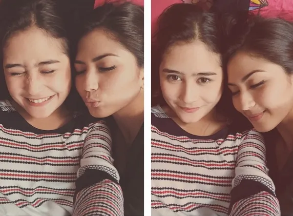 Prilly dan Jessica Mila selfie bareng, fans kegirangan/©instagram.com/prillylatuconsina96