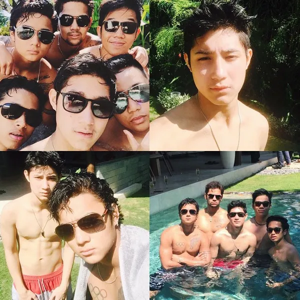 Rassya pamer body seksinya di kolam renang/©instagram.com®/teukurassya