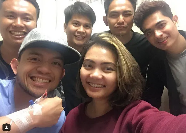 Rina Nose setia dampingi sang kekasih yang sedang sakit/instagram.com/rinanose16