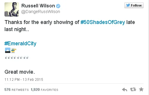 Tweet yang mengundang 'bencana'/©twitter.com/dangerusswilson