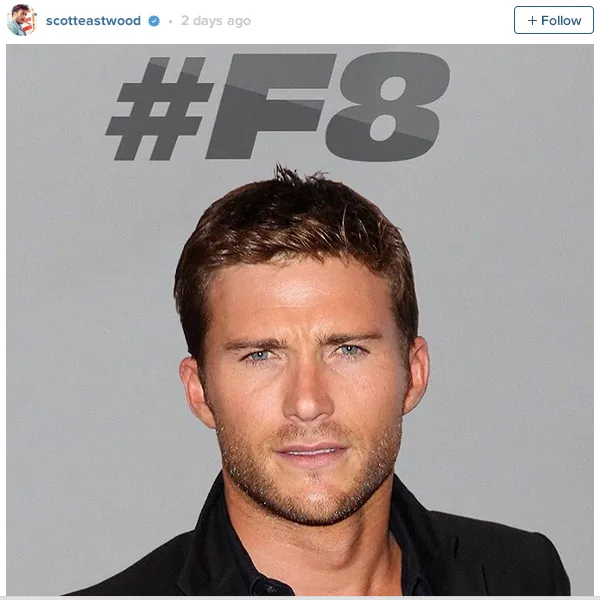 Scott Eastwodo susul Charlize Theron bergabung di FNF 8/©instagram.com/scotteastwood