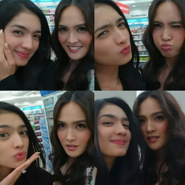 Shandy Aulia dan Angel Karamoy selfie bareng/©instagram.com.shandyaulia