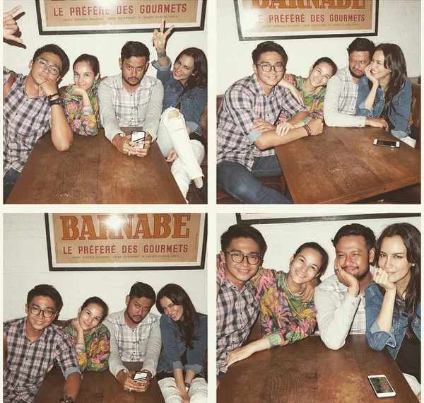 Pemain TMG hangout bareng/©instagram.com/sophialatjuba