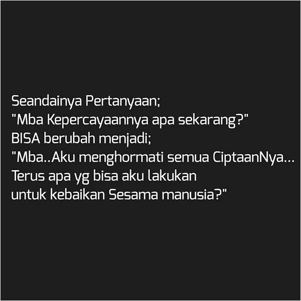 Jawaban Tamara soal kepercayaan yang dianutnya/©instagram.com/tamarableszynskiofficial