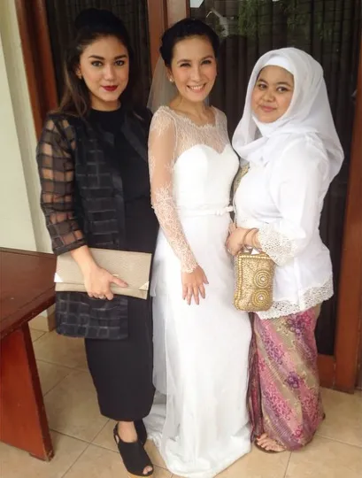 Thalita Latief saat hadiri pernikahan Jennifer Arnelita/© Official Instagram Thalita Latief