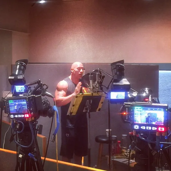 The Rock rela take vocal selama 6 jam nonstop demi MOANA/©Official Instagram The Rock