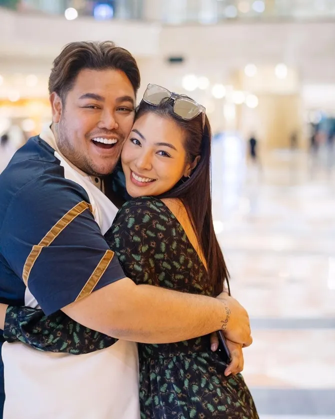 Igun belum ada target menikah dengan Mali (credit: instagram.com/ivan_gunawan)