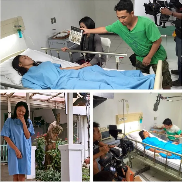 Behind the scene film BIDADARI TERAKHIR/©instagram.com/whulandary