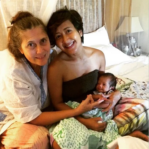 Widi Mulia bersama Robin Lim/©instagram.com/widimulia