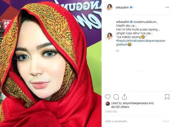 Credit: Instagram.com/wikasalim