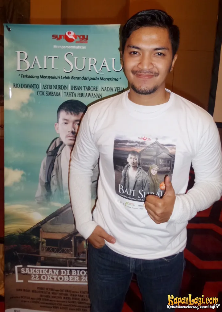 Ihsan harus kalahkan rasa takutnya saat syuting BAIT SURAU/©KapanLagi.com®