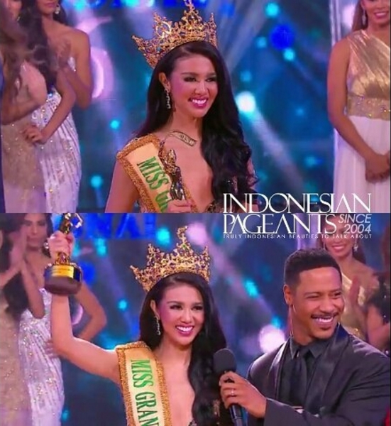 Ika menang mahkota Miss Grand International 2016 ©instagram/indopeageant