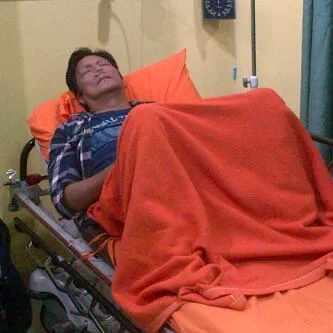 Ikang Fawzi jalani perawatan Foto: Musa