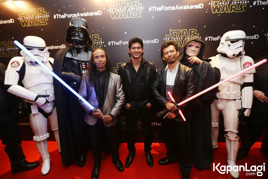 Yayan bersama Iko dan Cecep resmi terlibat dalam Star Wars/©KapanLagi.com®/Budy Santoso